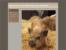 Tablet Screenshot of micropigfarm.co.uk